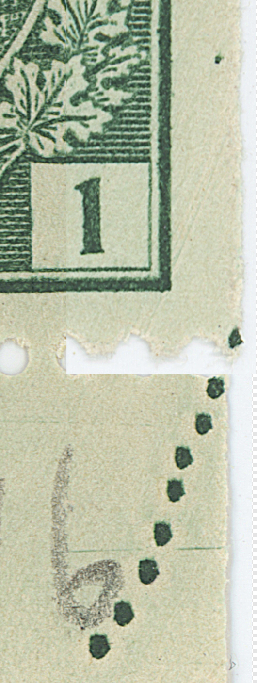 Overlay showing dot orientation of both images